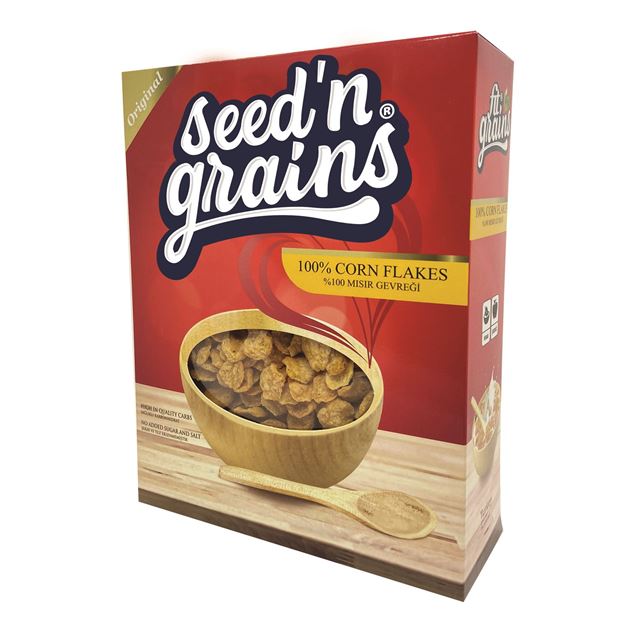 Picture of Seed'n Grains Şekersiz Corn Flakes (300gr)